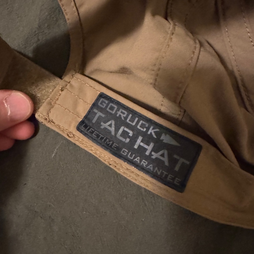 GORUCK Tan Tactical Hat